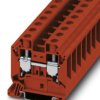 Through terminal block, screw connection, 1.5-25 mm², 2 pole, 76 A, 8 kV, red, 3044207