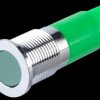 Q14F1CXXG220E Indicator LED, 220 V AC, 14 mm, FASTON, green/BrC