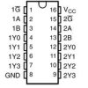 Dual 2-line to 4-line demultiplexer and decoder | D | 16 | -40 to 125