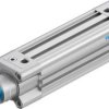 Siłownik pneumatyczny z tłoczyskiem skok: 80mm Festo Ø 32mm dwustronnego działania Action DSBC-32-80-D3-PPVA-N3