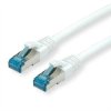 VALUE Patchkabel Kat.6A (klasa EA) S/FTP (PiMF), LSOH, wit, 7 m