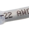 Butt connector kit with heat shrink insulation, 0.3-0.5 mm², AWG 26 to 24, white, 26 mm, 22C469