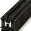 Through terminal block, screw connection, 0.2-4.0 mm², 24 A, 8 kV, black, 0711344