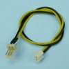 KABEL 3-PIN M->2-PIN F FAN ADAPTER