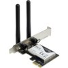 Inter-Tech DMG-32 | Interne WLAN-adapter | PCIe x1 | Wi-Fi 5 (802.11ac) | Dual-band 2,4 & 5 GHz | 650 Mbps | 2x 2dBi antenne