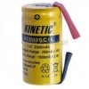 Akum. ( Ni-Cd ) 1,2V 2000mAh KINETIC do lutowania