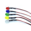 10mm Prewired LED Signal Lamp with 20cm Cable - 12-18VDC