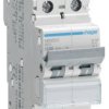 Wyłącznik automatyczny Hager NBN563, 2 styki, 230 V, 63 A