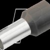 187120 Aderendhülse isoliert 1,5 mm²/12 mm, verzinnt, schwarz, 100er Pa