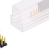 Pin header, 20 pole, pitch 2.54 mm, angled, black, SLLP6SMD05120SBSMPS