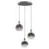 Lampa Wisząca Monte Silver 3Xe27 Mlp8323 Milagro