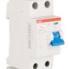 RCCB, Typ AC, 2-biegunowy, 63A, 30mA, ABB, F200