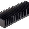 Radiator 75 x 200 x 40mm 0.8K/W Uniwersalny Prostokątny Alu