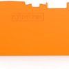End/Intermediate plate, 1 mm thick, orange for terminal block, 2104-1292