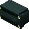Weidmüller 1973640000 Obudowa złącza pin męskiego na PCB SCD 3.81/16/90F 3.2SN BK BX, wire-to-board, piny: 16, 10 A, 50