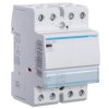 Stycznik 230 V AC Hager styki: 4 63 A 2NO + 2NC Montaż na szynie DIN Śruba ESC465