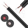 Kabel instrumentalny IY205 2x0,22mm2 Cu niezbalansowany czarny Klotz