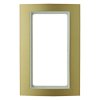 KNX Ramka z dużym wycięciem złoty/śnieżnobiały B.3 13093046