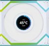 12RSLLCD1W3W Lian Li Wireless LCD fan, ARGB, Reverse, 120 mm, white