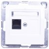 Impresja Gniazdo Komputerowe Pojedyncze Rj45 Kat.5E Mmc Białe Gpk-1Y/K/M/00