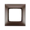 Ramka pojedyncza brązowa DR1/46 Simon54 Kontakt-Simon