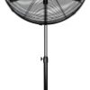 CasaFan WM3 Stand Eco IP44 SL Wentylator stojący 123 W (Ø x W) 70 cm x 1700 mm czarny tryb zimowy