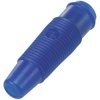 TruComponents 170681 Jack socket Socket, straight 4 mm Blue