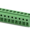 Wtykowy blok zaciskowy 9 -pinowe raster 5.08mm Żeński Phoenix Contact