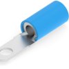 Insulated ring cable lug, 10.54-16.77 mm², AWG 6, 6.73 mm, M6, blue, 55679-1