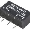 Przetwornica DC/DC, 1W, Napięcie wejściowe: 4,75÷5,5VDC, Napięcie wyjściowe: 5VDC, SIP6, THT SPRN01L-05