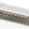 Pin header, 3 pole, pitch 1.5 mm, angled, black, 5-292228-3