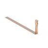 Uchwyt pod dachówkę L-415mm H-100mm miedziany skręcony skręcany z zaczepem 11.3.1/S/Z CU /91103403/