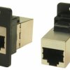 Złącze RJ45 Żeński Złącze RJ45 Montaż na panelu Cat6a RS PRO, 8P8C-żyłowe