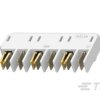 Złącze motoryzacyjne 6-pinowe TE Connectivity 1-rzędowe Złoty HERM 2213288-3 Łopatka i gniazdo Lutowie
