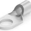 Uninsulated ring cable lug, 1.67-4.65 mm², AWG 14 to 12, 5 mm, metal, 321828