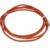 Czujnik; temperatury; 1-FS-PT100-2; z obudową; rezystancyjny; cylindryczny metalowy; PT100; z przewodem 2mb; fi 6x50mm; 100Ohm;