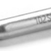 Soldering tip, pencil point, Ø 5.2 mm, (T x L x W) 0.6 x 30.5 x 5.2 mm, 0102SDLF06/SB