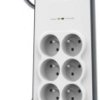Belkin 2M, 6-portowa listwa + 2x USB-A 2.4A, 650J