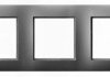 ARIA Ramka pięciokrotna szary mat R-5U/70