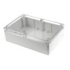 Hammond 1554X2GYCL Watertight PC Enclosure, Clear Lid 300 x 200 x 90, Grey