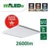 Plafoniera LED AZPO LED 22WCCT-L-W IP54 kwadratowy 2600lm 3000/4000/6000K barwa neutralna/ciepła/zimna biały 31534