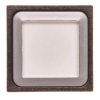 Napęd przycisku 25x25mm biały bez samopowrotu z podświetleniem Q25LTR-WS 087232