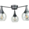 Lampa Sufitowa 3Xe27 Star Clear Black