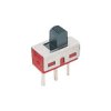 Przełącznik suwakowy, 1CO, Montaż panelowy, 2 A, 5 A, RND