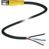 Pepperl+Fuchs 287048 Złącze konfekcjonowane czujnika/aktuatora V1S-G-S-BK15M-PUR-A, piny: 4, 15 m, 1 szt.
