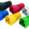 Osłona gumowa złącza RJ Telegartner RJ45 do użytku z: J00026A0165 wtyk RJ45 MP8 i przewód Ø 6.3 mm Obuwie
