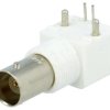 Gniazdo BNC żeńskie kątowe 90 50 Ohm THT na panel złocony 5227161-7