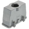 Grommet housing, size 24B, die-cast aluminum, 1 x M40, straight, screw locking, IP66/IP68/IP69/IPX9K, 19390240428