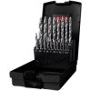 RUKO 259214RO HSS-G Twist Drill Bit Set 19-Piece DIN 338 Triangular Shank