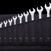 23825 Combination wrench set, AF 6 - 19, 12 pieces